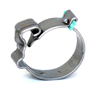 CLIC-R 66-110 GREEN HOSE CLAMPS STAINLESS STEEL